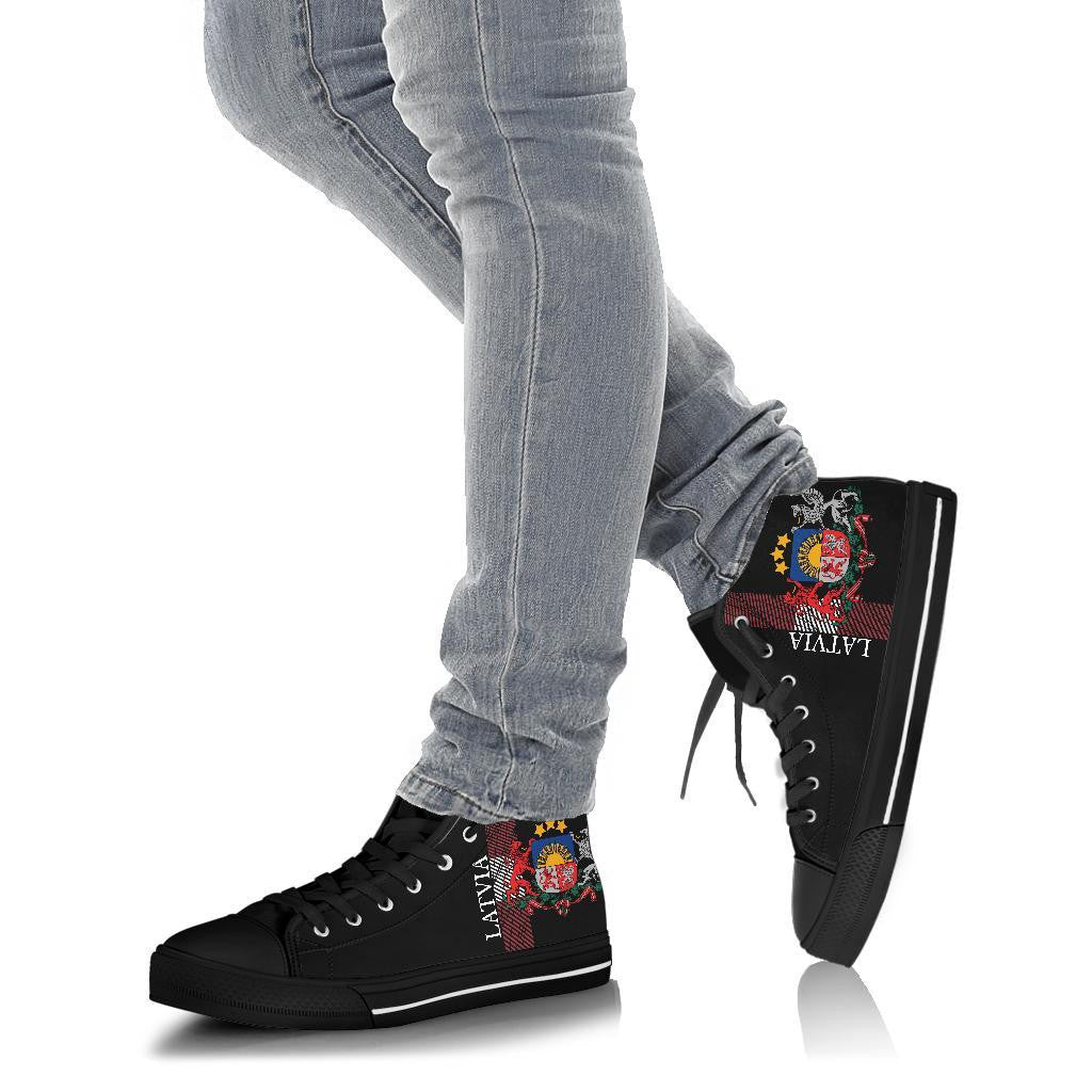 Latvia - United High Top Shoes RLT6