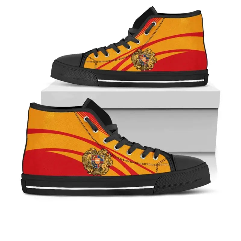 Armenia Coat Of Arms Hight Top Cricket RLT8