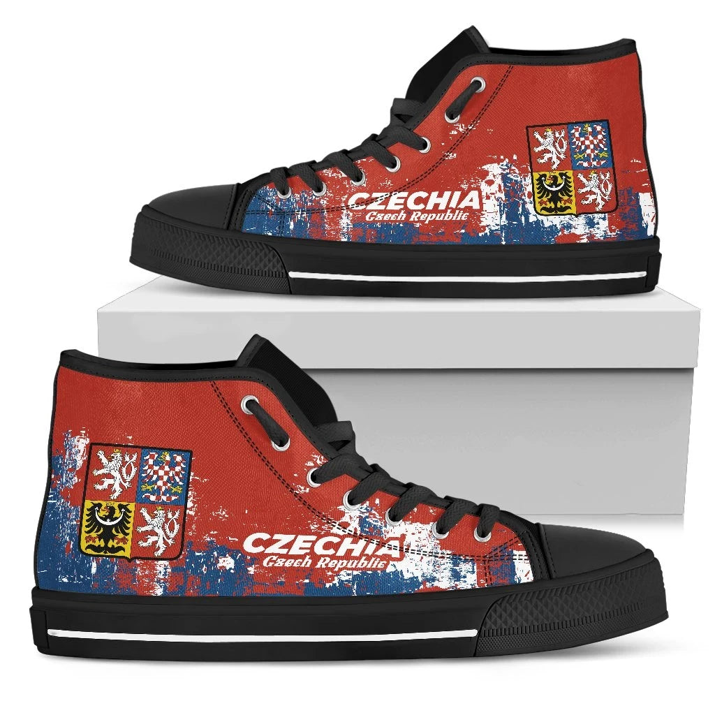 Czech Republic High Top Shoe - Smudge Style RLT13