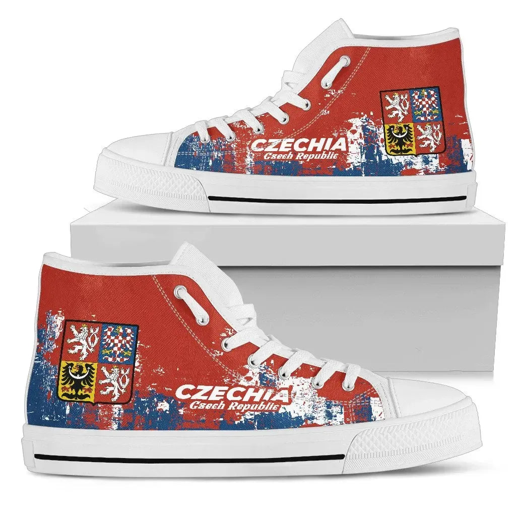 Czech Republic High Top Shoe - Smudge Style RLT13