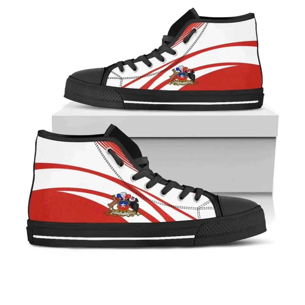 Chile Coat Of Arms Hight Top Cricket RLT7