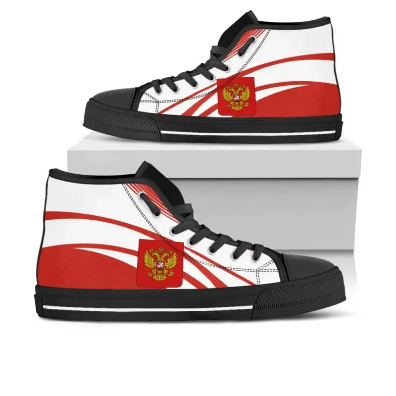 Russian Coat Of Arms Hight Top Cricket RLT12