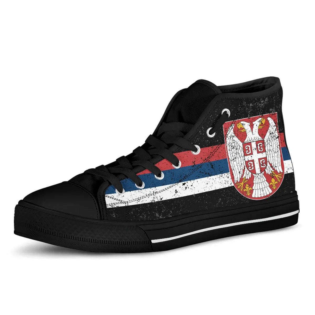 Serbia High Top Canvas Shoes RLT7
