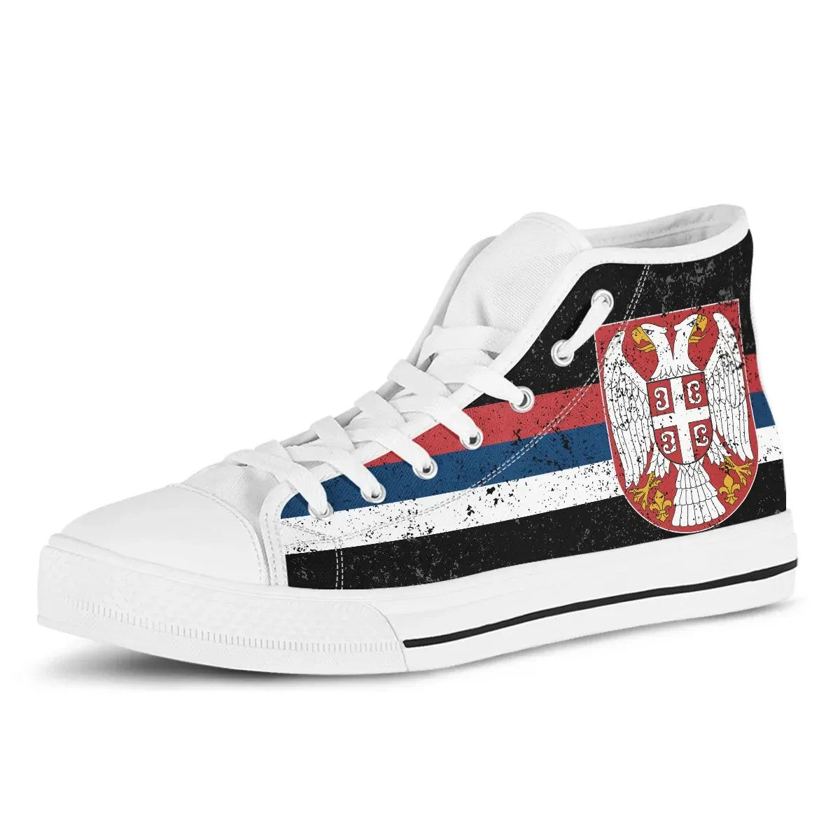 Serbia High Top Canvas Shoes RLT7