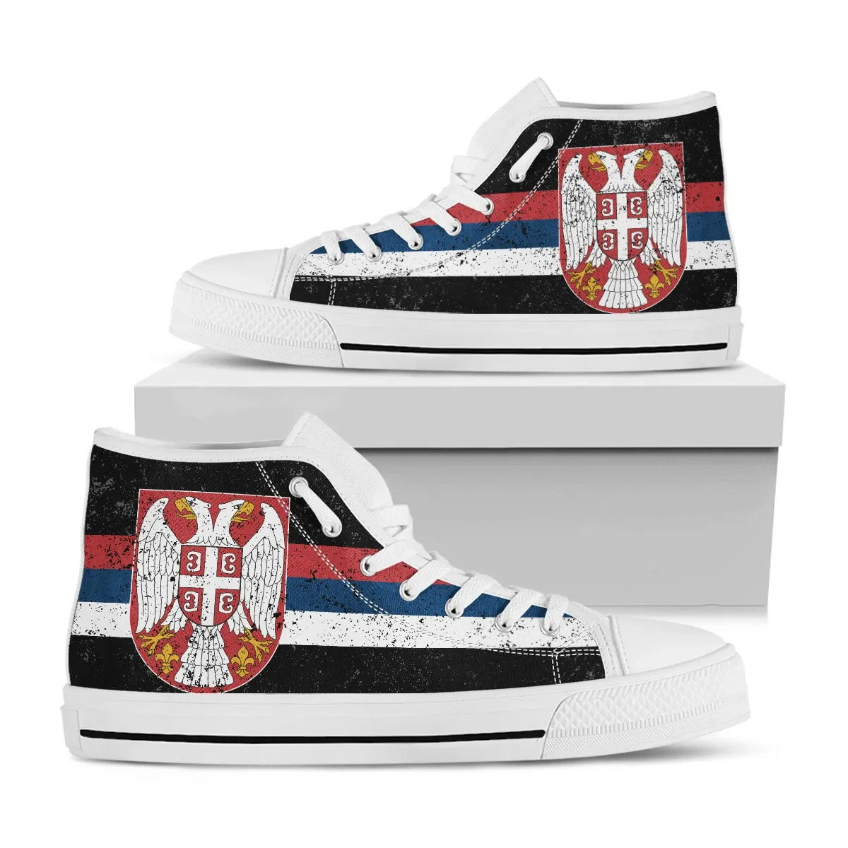 Serbia High Top Canvas Shoes RLT7