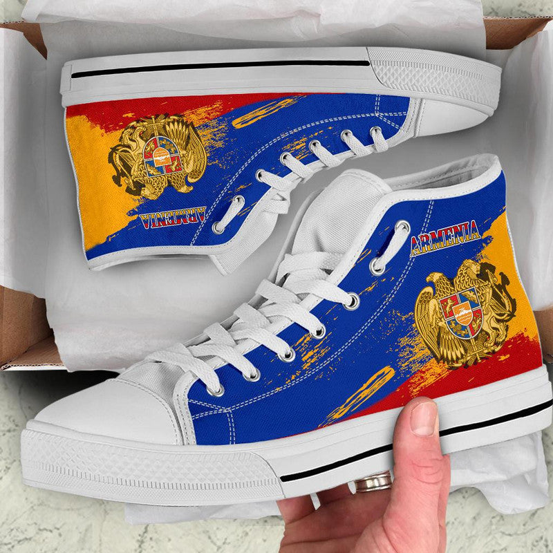 Armenia High Top Shoe - Armenia Blue RLT8
