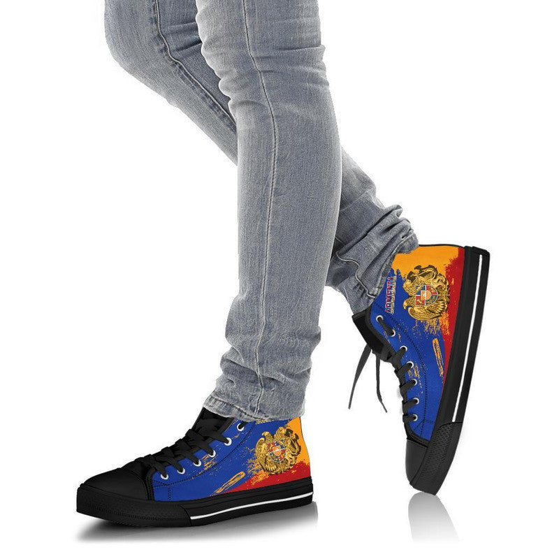 Armenia High Top Shoe - Armenia Blue RLT8