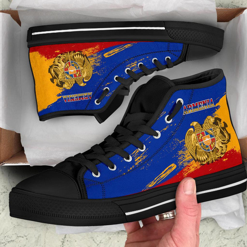 Armenia High Top Shoe - Armenia Blue RLT8