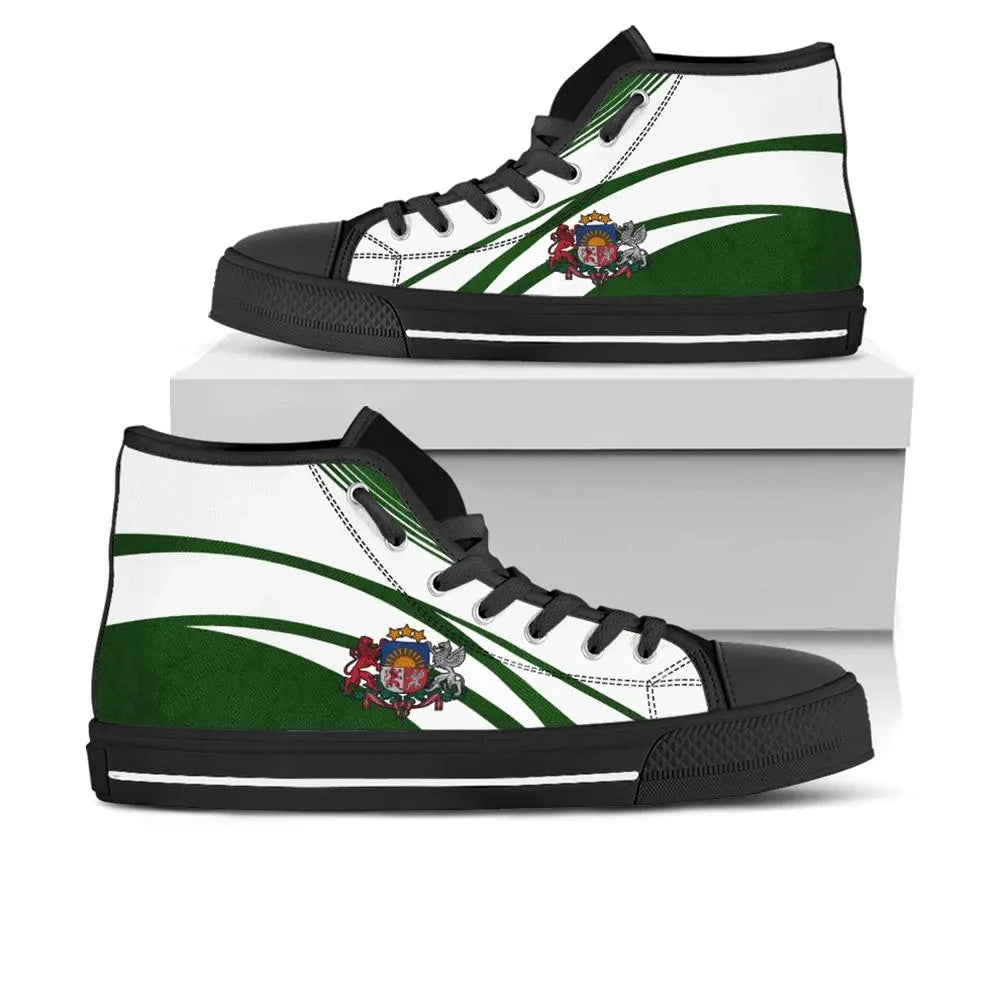 Latvia Coat Of Arms Hight Top Cricket RLT6
