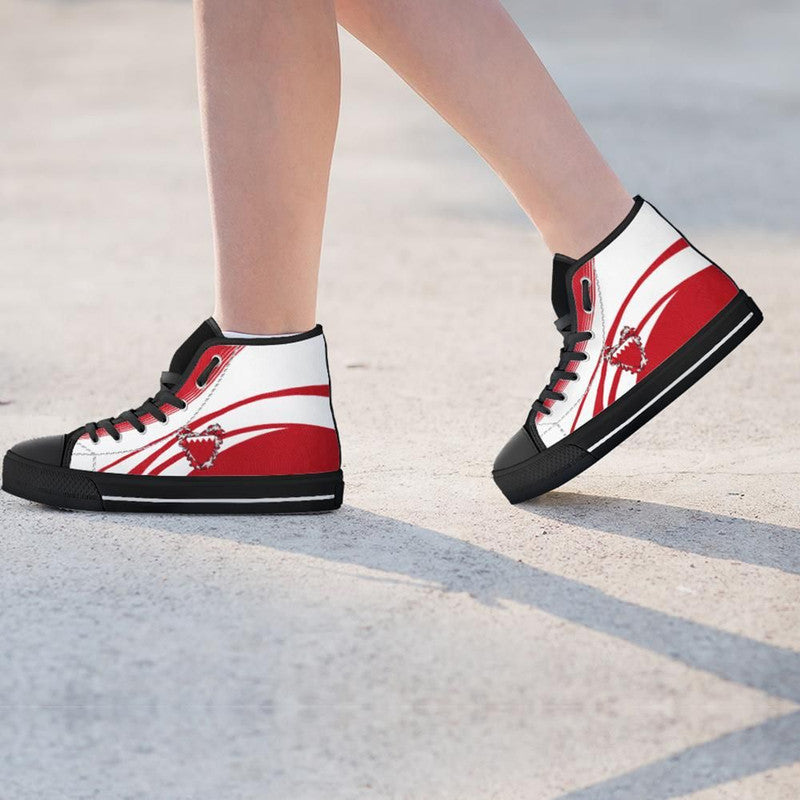 Bahrain Coat Of Arms High Top Cricket RLT8