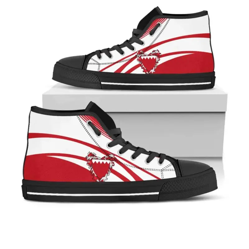 Bahrain Coat Of Arms High Top Cricket RLT8