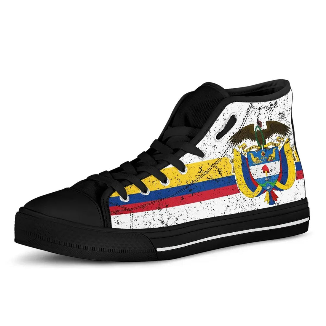 Colombia High Top Canvas Shoes RLT7