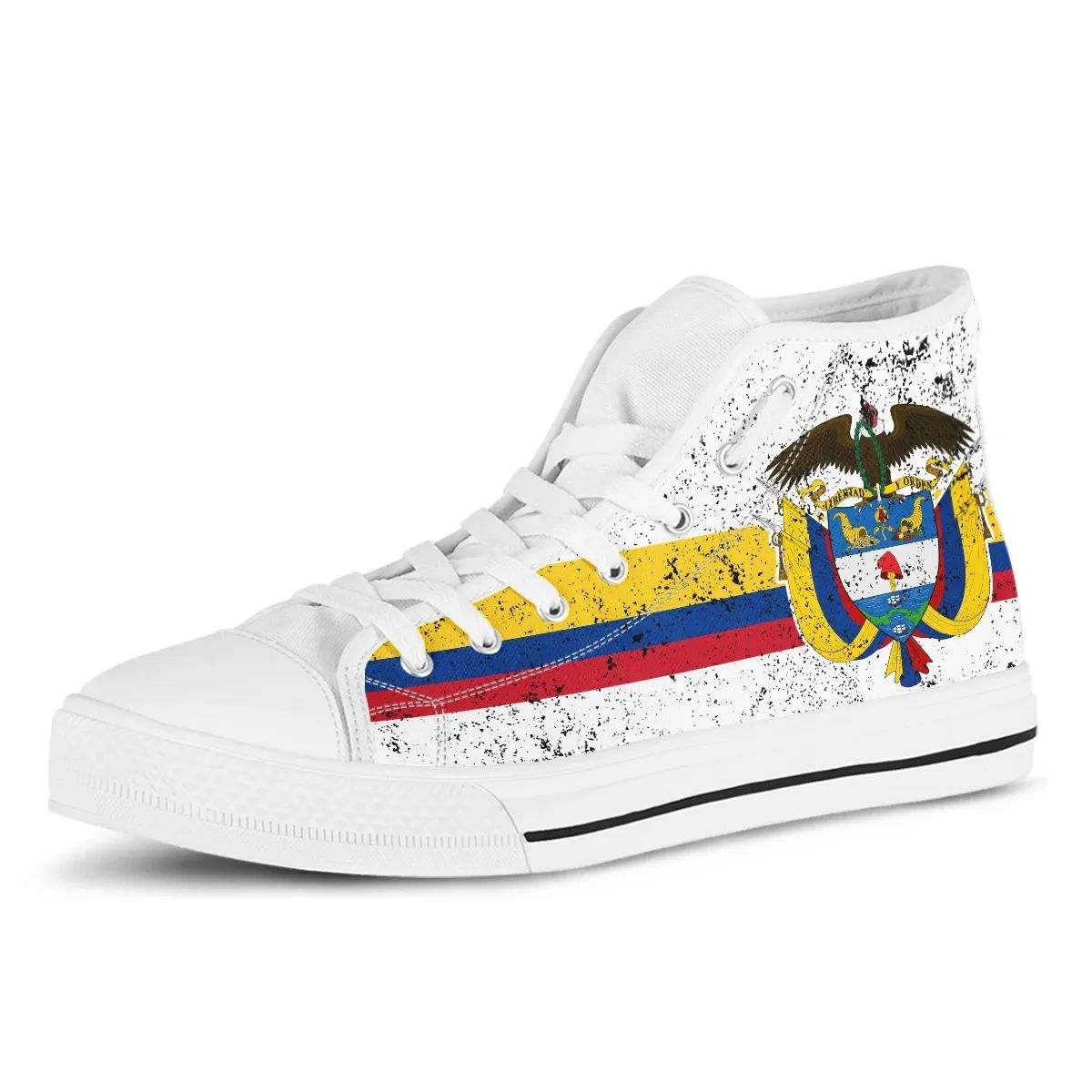 Colombia High Top Canvas Shoes RLT7