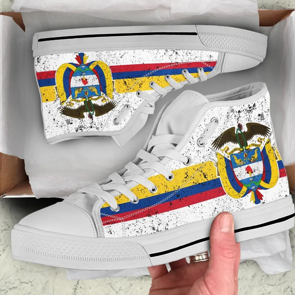 Colombia High Top Canvas Shoes RLT7