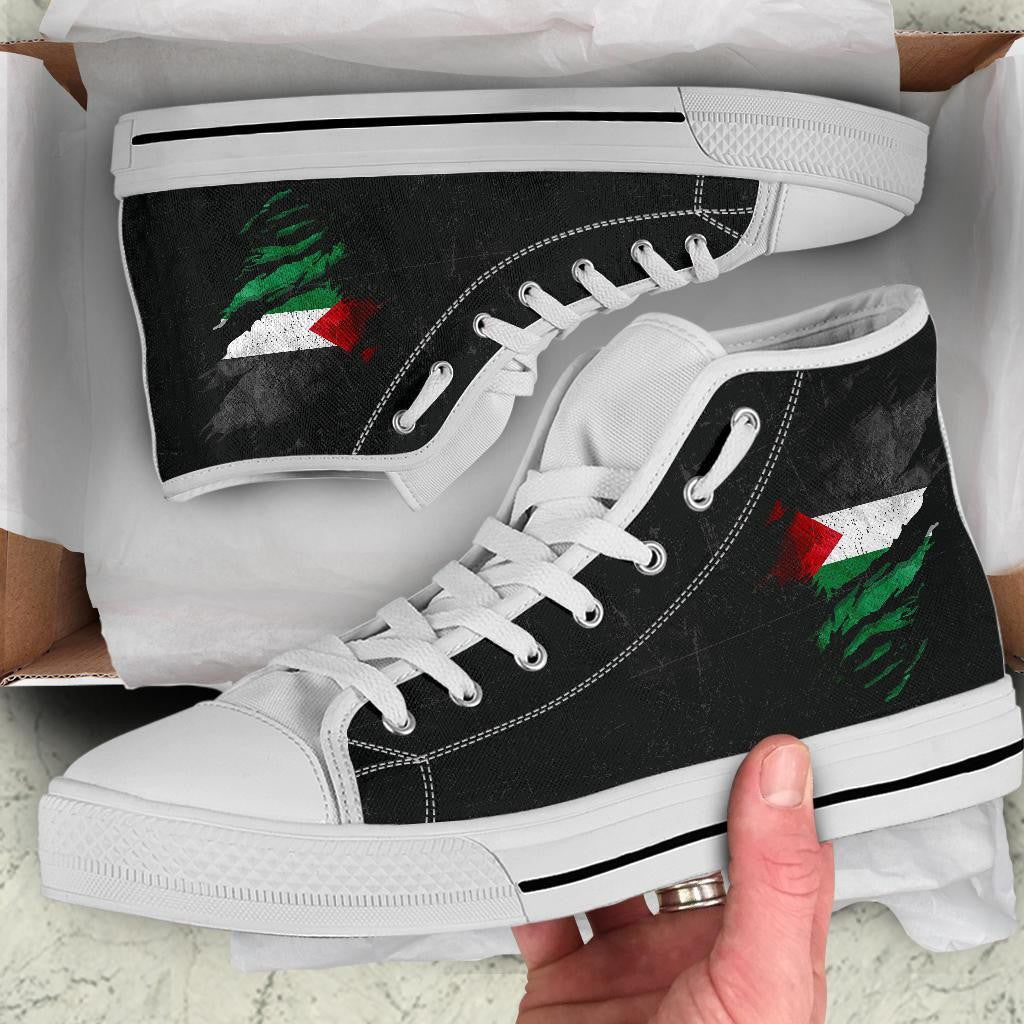 Palestine In Me High Top Shoes Special Grunge Style RLT13