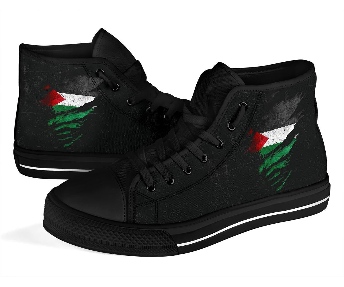 Palestine In Me High Top Shoes Special Grunge Style RLT13