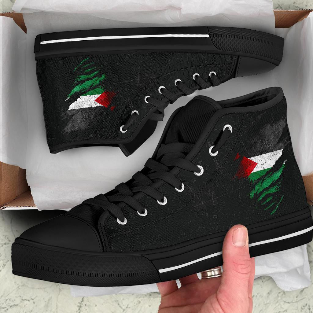 Palestine In Me High Top Shoes Special Grunge Style RLT13