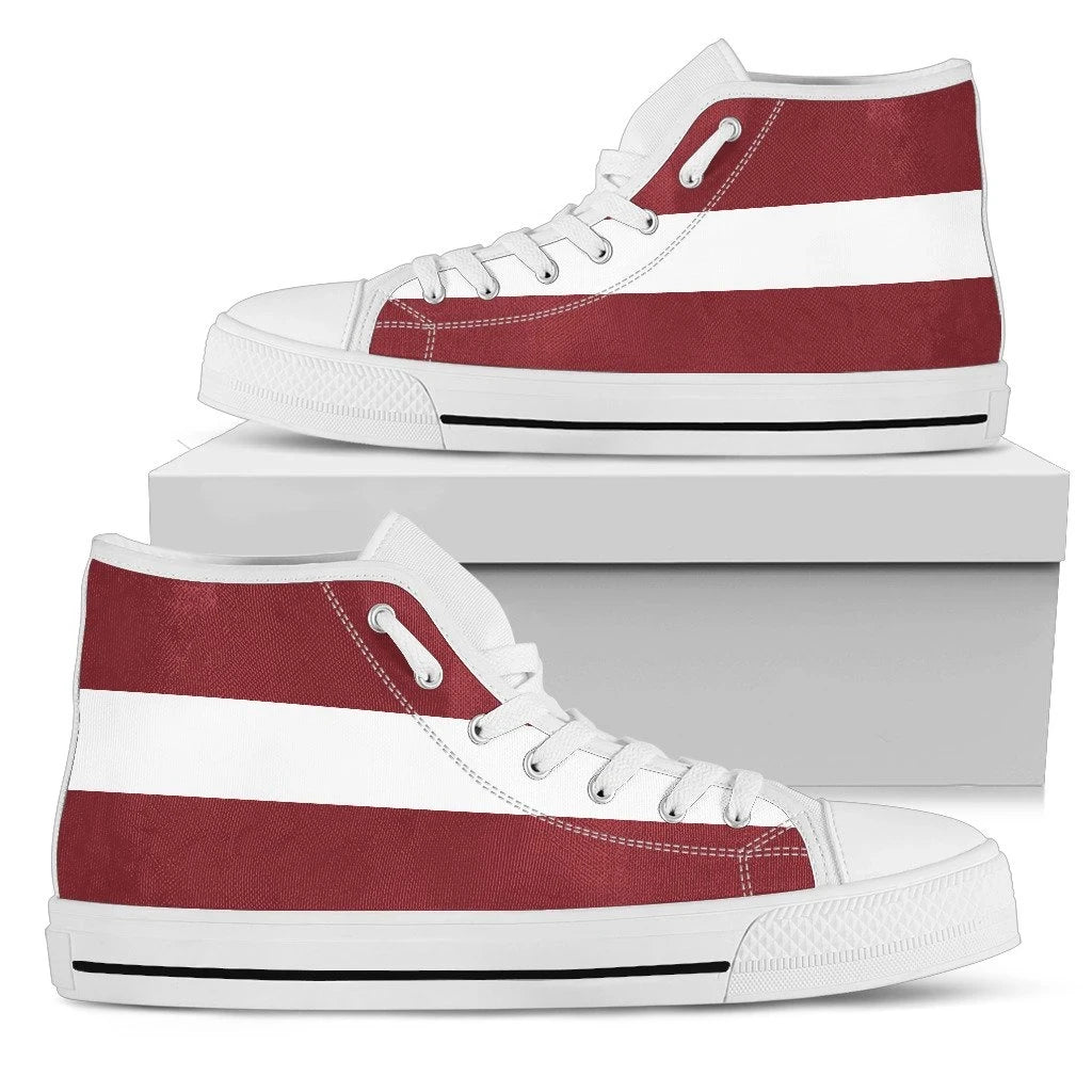 Latvia high_top_Shoes Original Flag RLT6