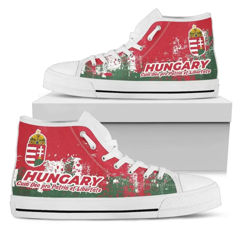 Hungary High Top Shoes - Smudge Style RLT8