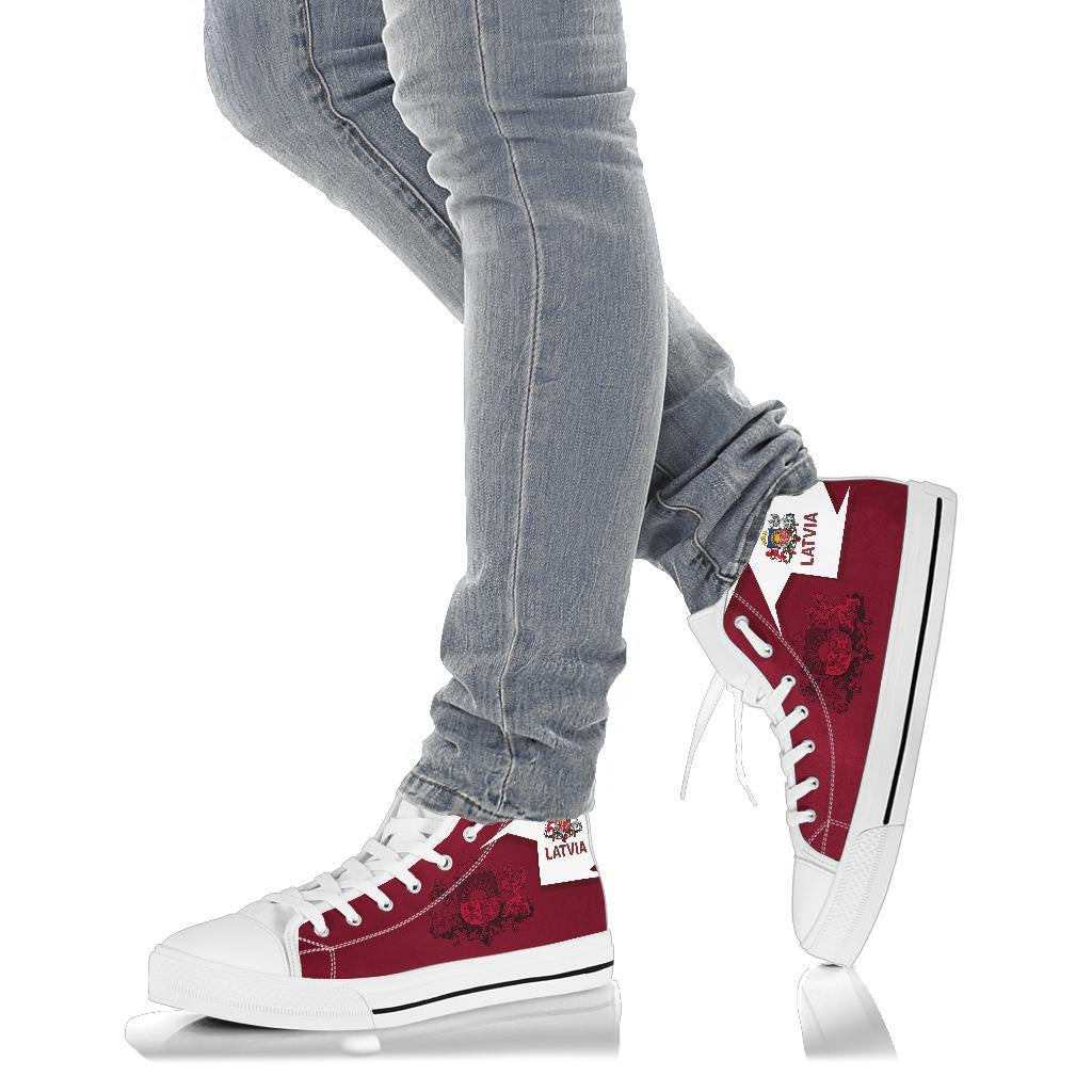Latvia High Top Shoes - HOME RLT6