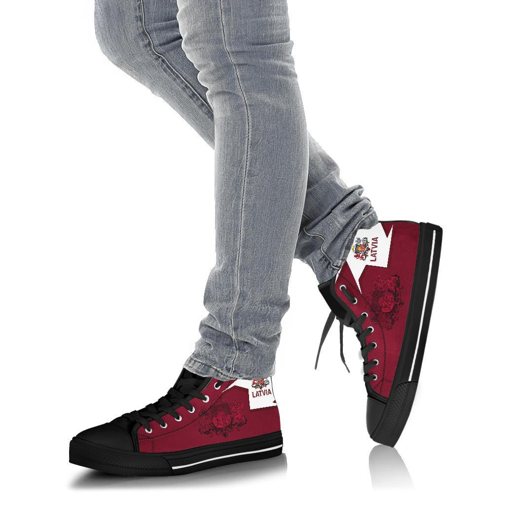 Latvia High Top Shoes - HOME RLT6