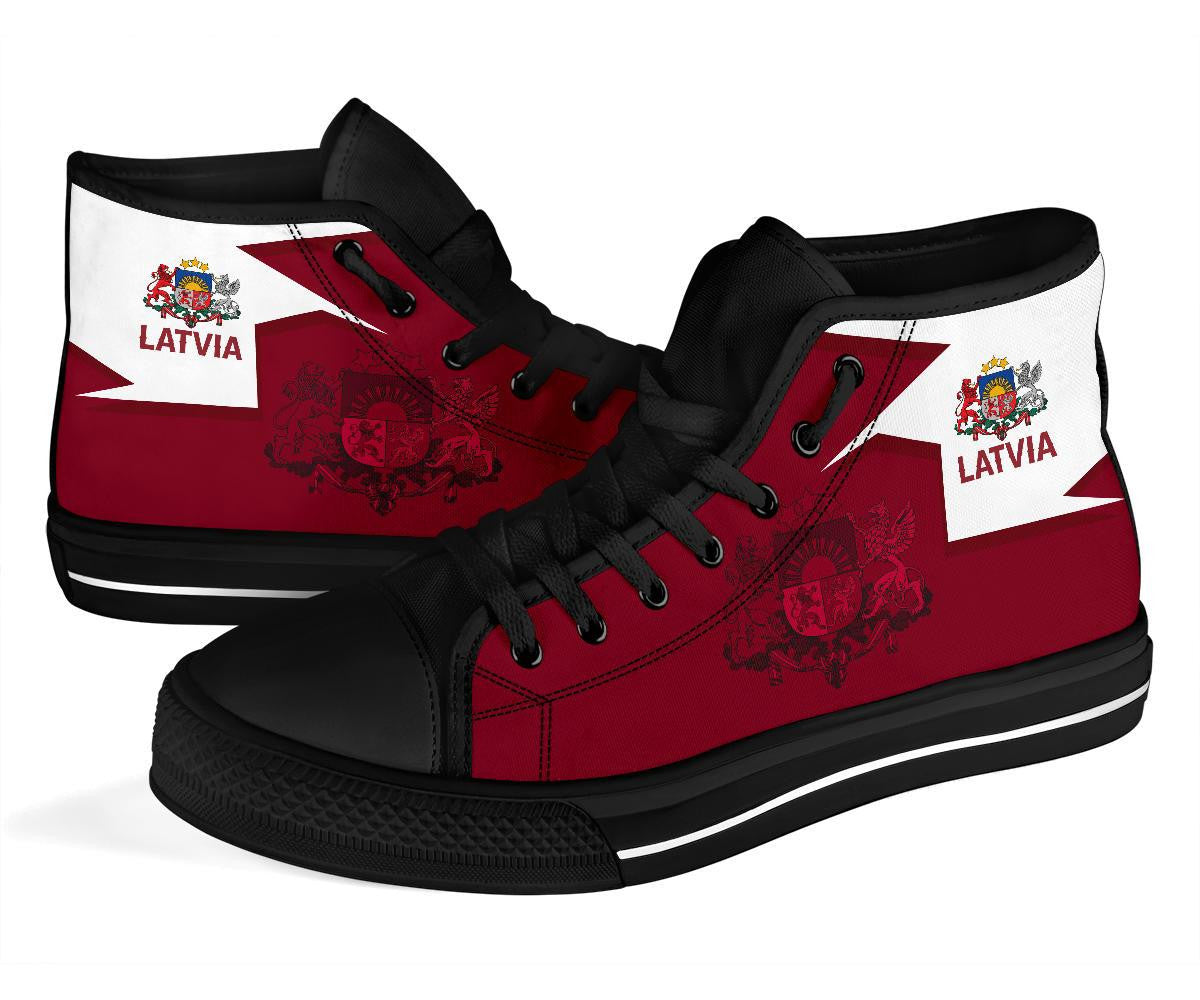 Latvia High Top Shoes - HOME RLT6