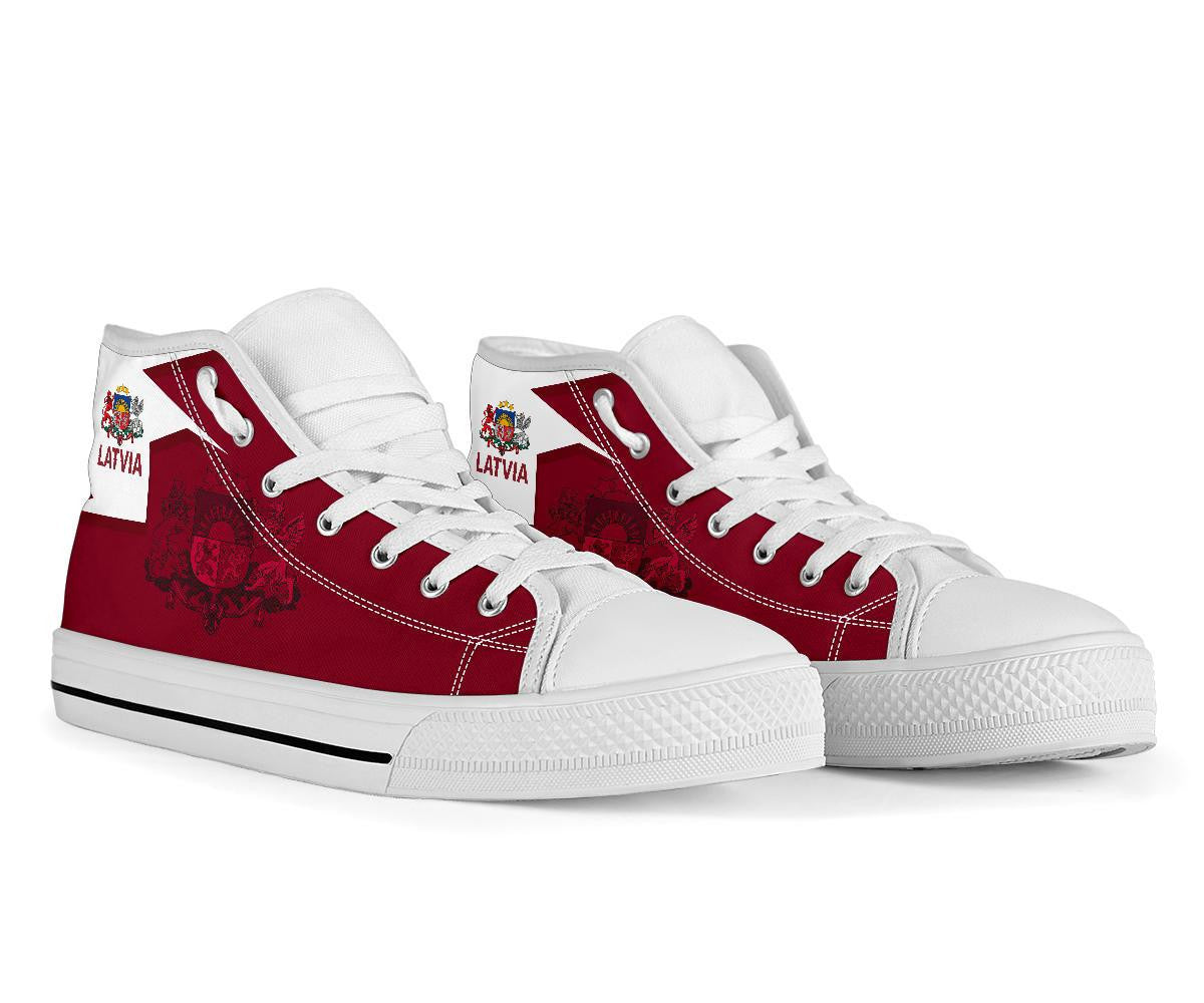 Latvia High Top Shoes - HOME RLT6