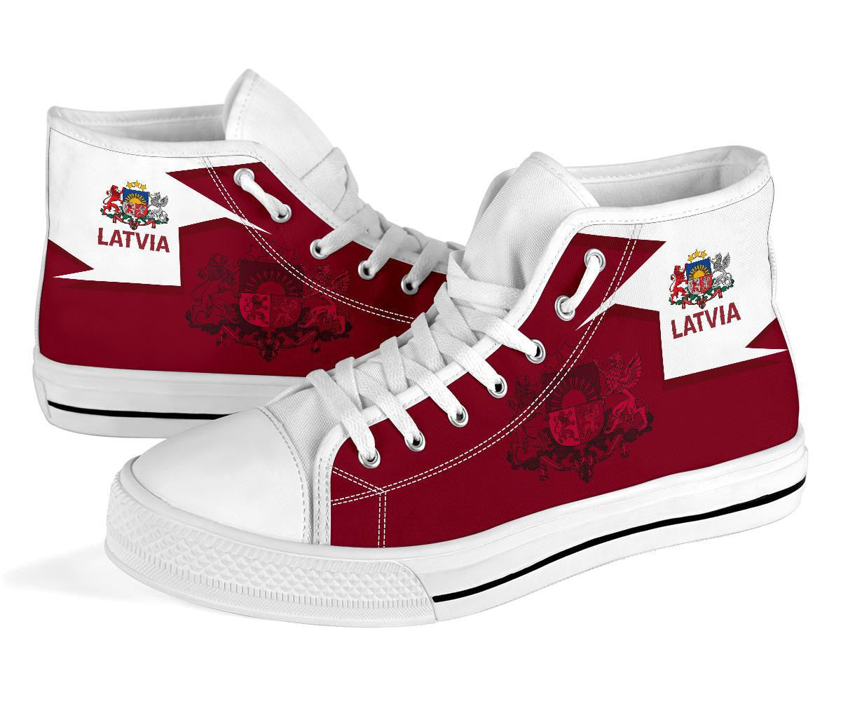 Latvia High Top Shoes - HOME RLT6