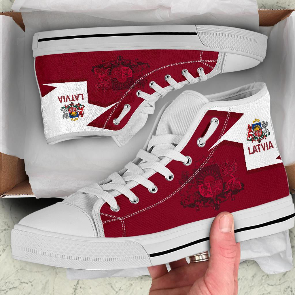 Latvia High Top Shoes - HOME RLT6