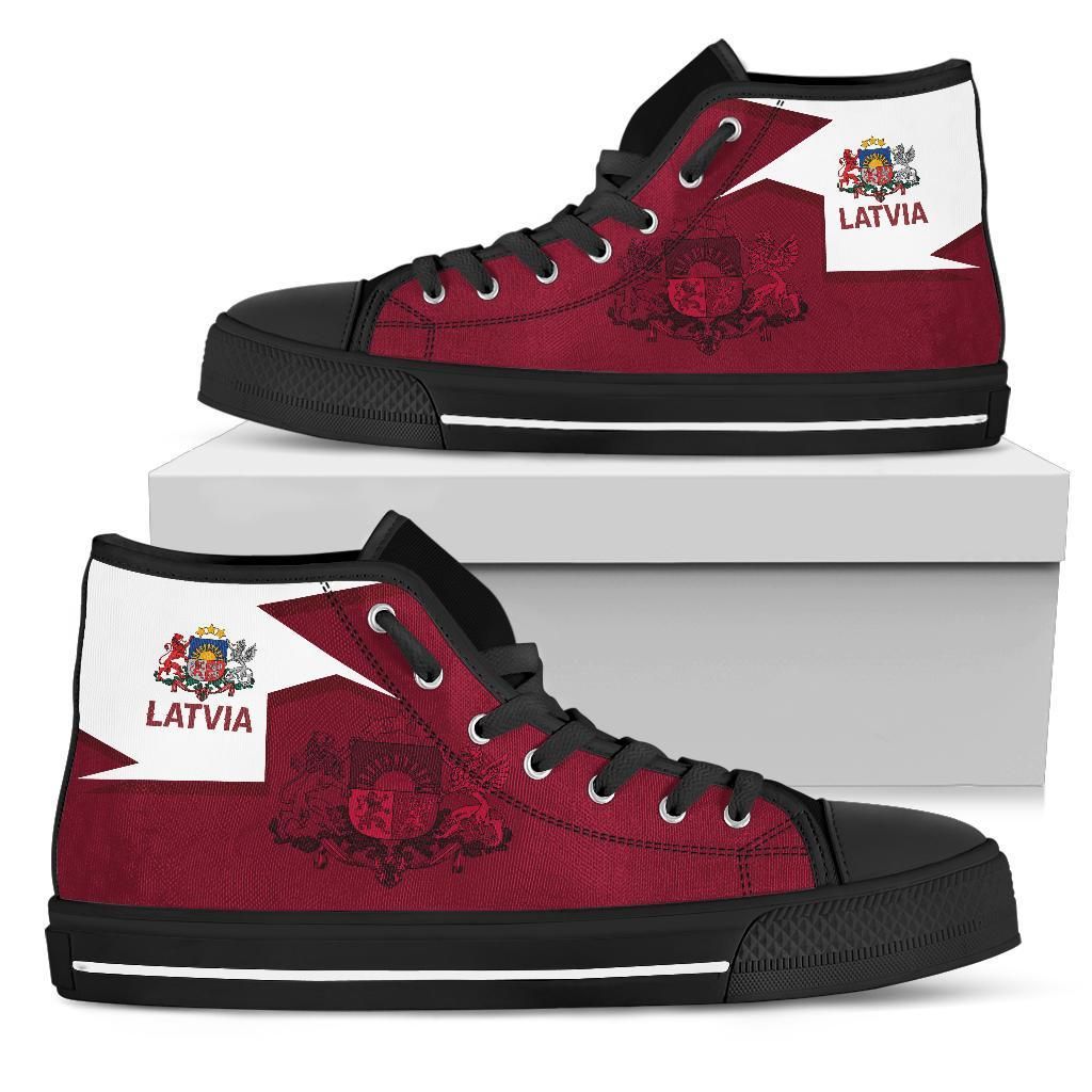 Latvia High Top Shoes - HOME RLT6