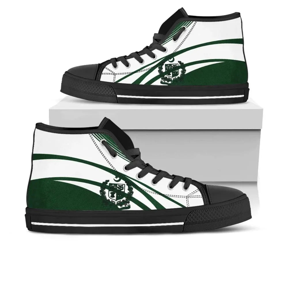 Pakistan Coat Of Arms Hight Top Cricket RLT13