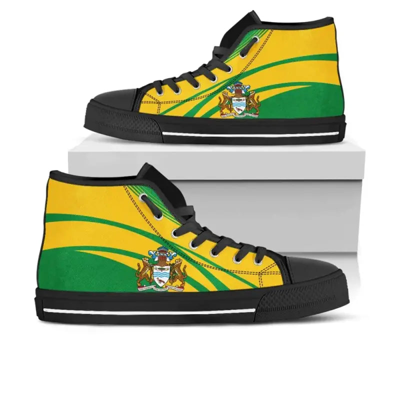 Guyana Coat of Arms Hight Top Cricket RLT8