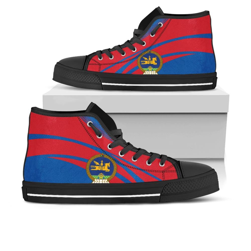 Mongolia Coat Of Arms Hight Top Cricket RLT13