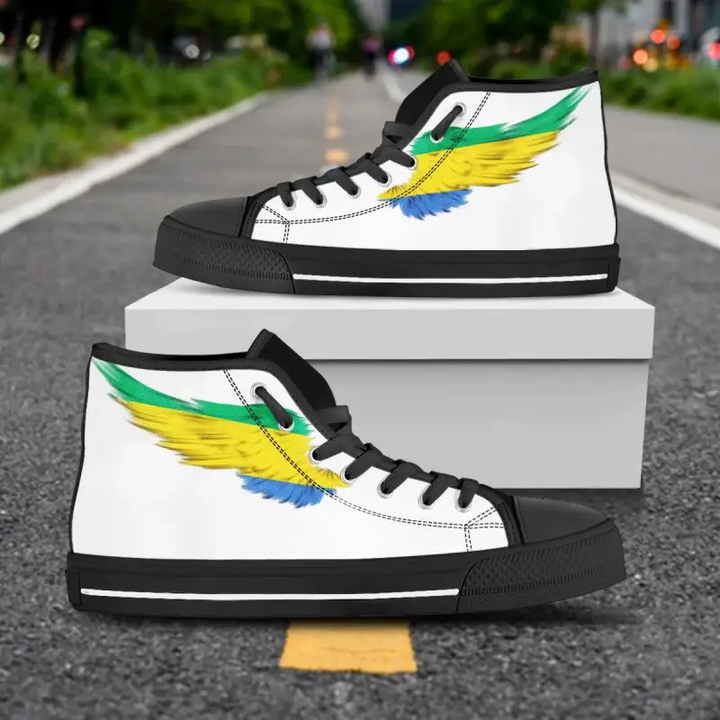 Gabon High Top Shoe Wing Flag RLT12