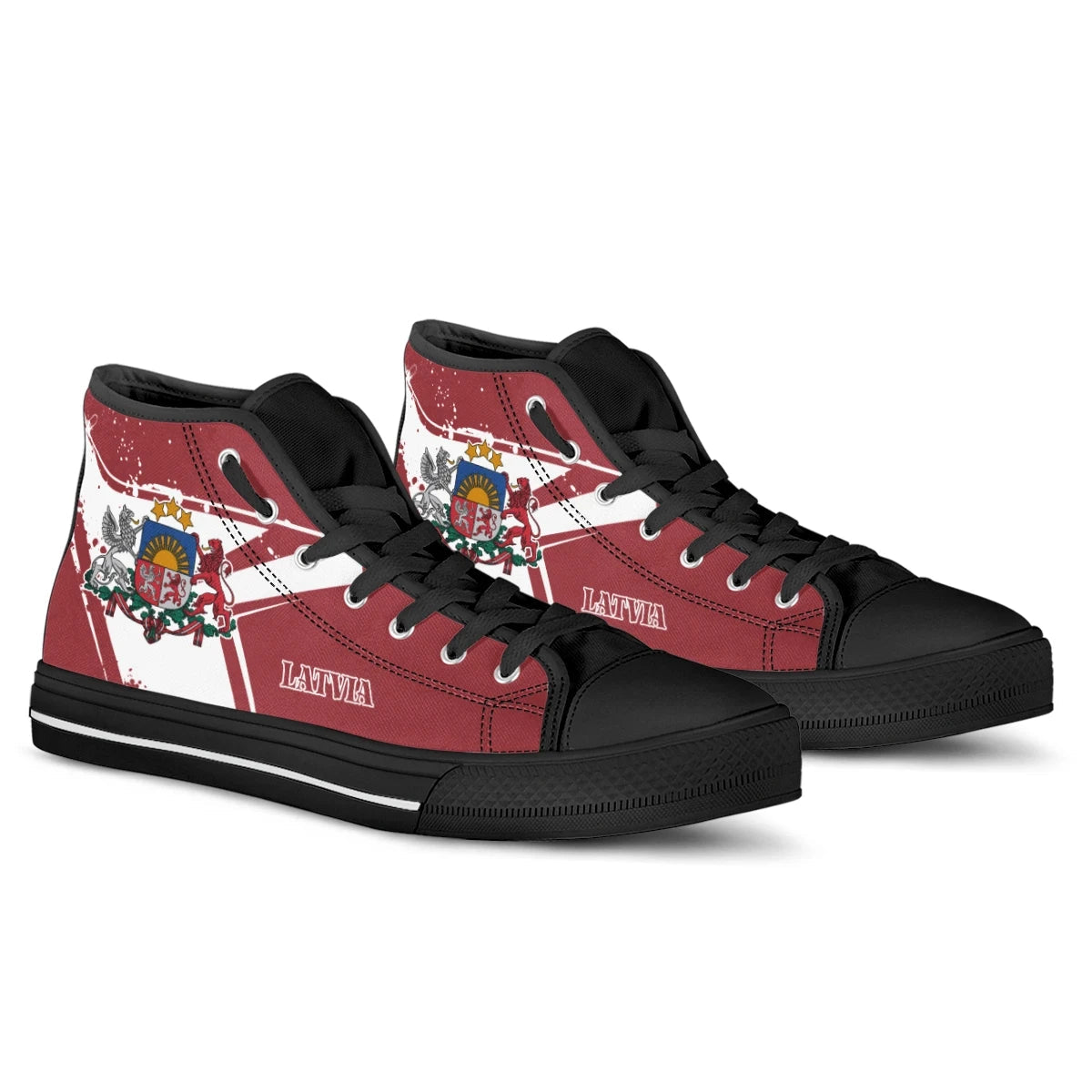Latvia High - Top Shoes - Latvia Pride RLT6
