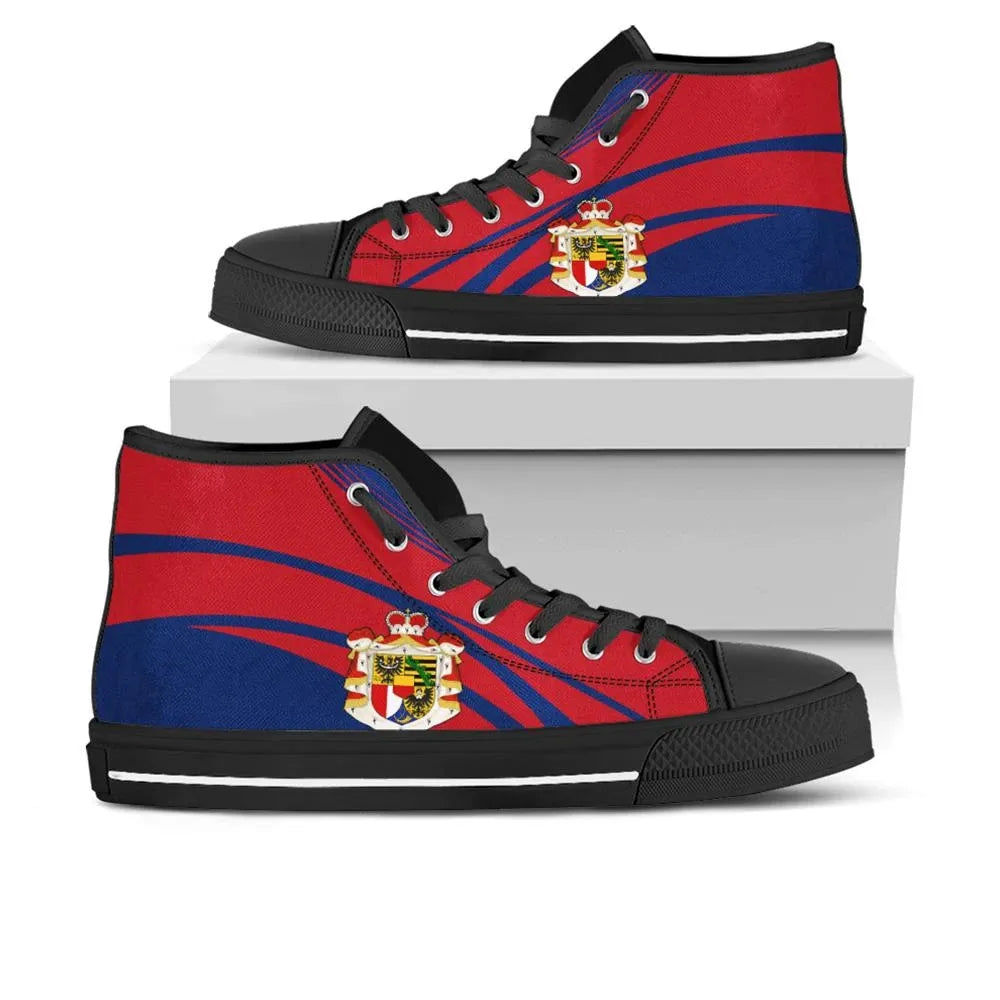Liechtensteins Coat Of Arms Hight Top Cricket RLT6