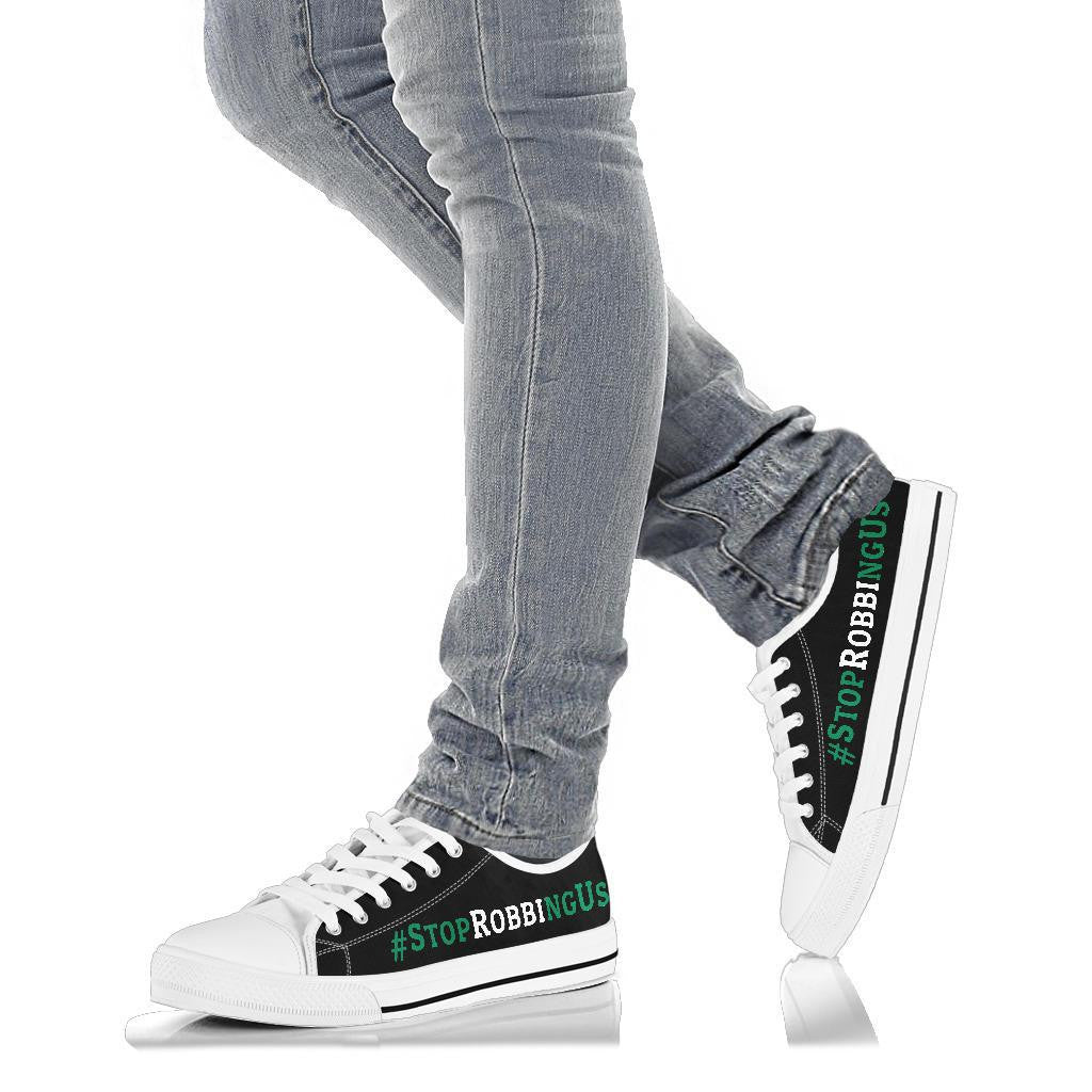 Nigeria Low Top Shoes Nigerias Stop Robbing Us RLT8