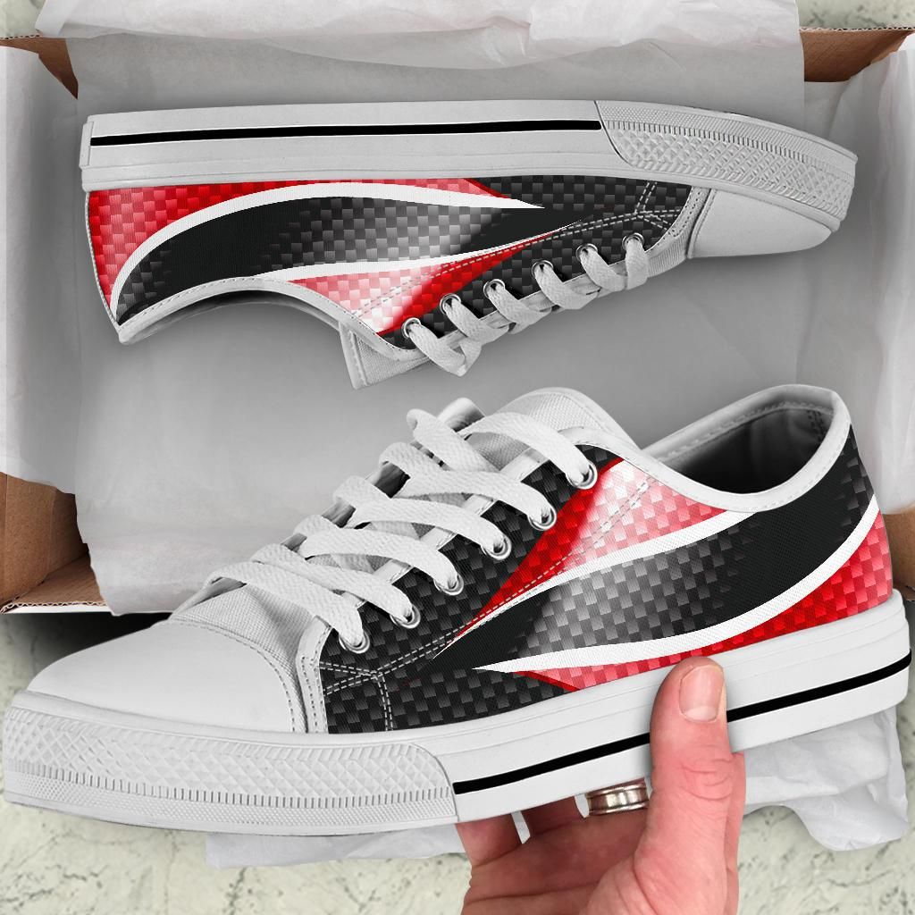Trinidad and Tobago Low Top Shoes Trinidad and Tobago Flag RLT6