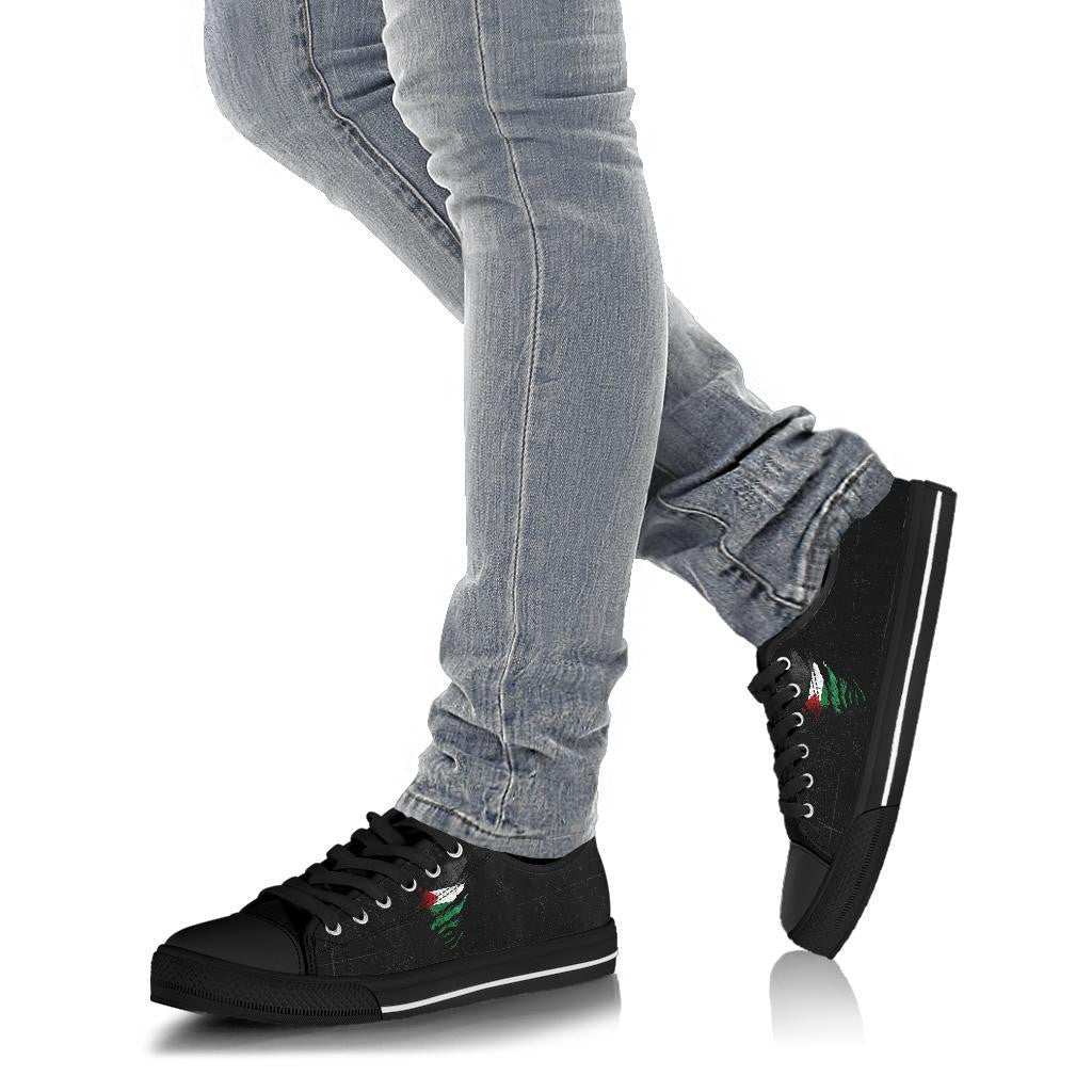 Palestine In Me Low Top Shoes Special Grunge Style RLT13