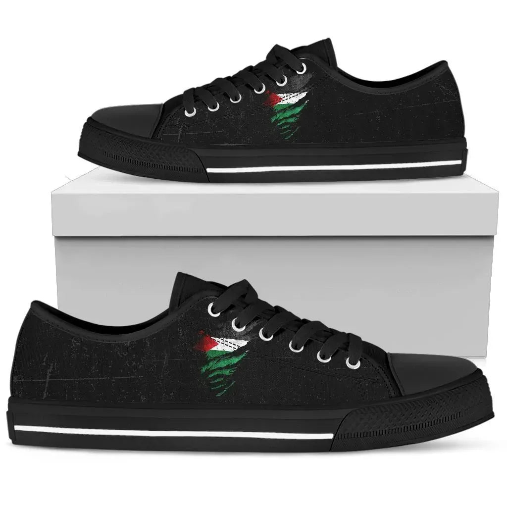 Palestine In Me Low Top Shoes Special Grunge Style RLT13