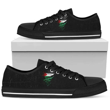 Palestine In Me Low Top Shoes Special Grunge Style RLT13