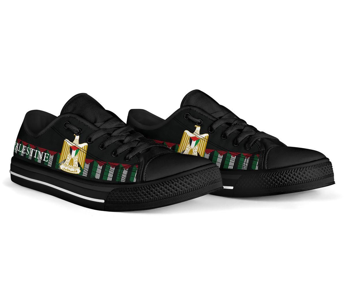 Palestine United Low Top Shoes RLT13