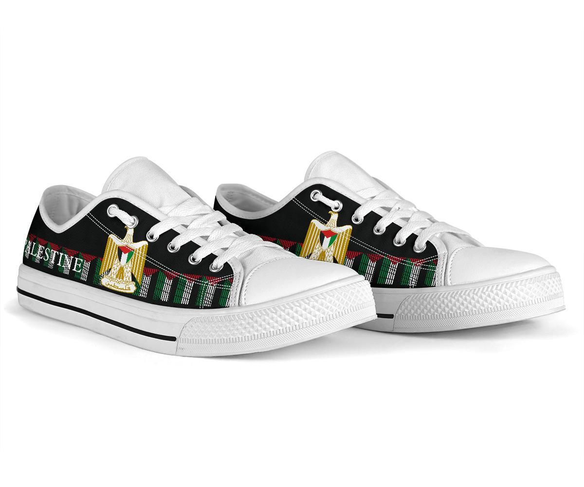 Palestine United Low Top Shoes RLT13