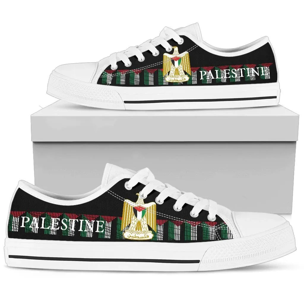 Palestine United Low Top Shoes RLT13
