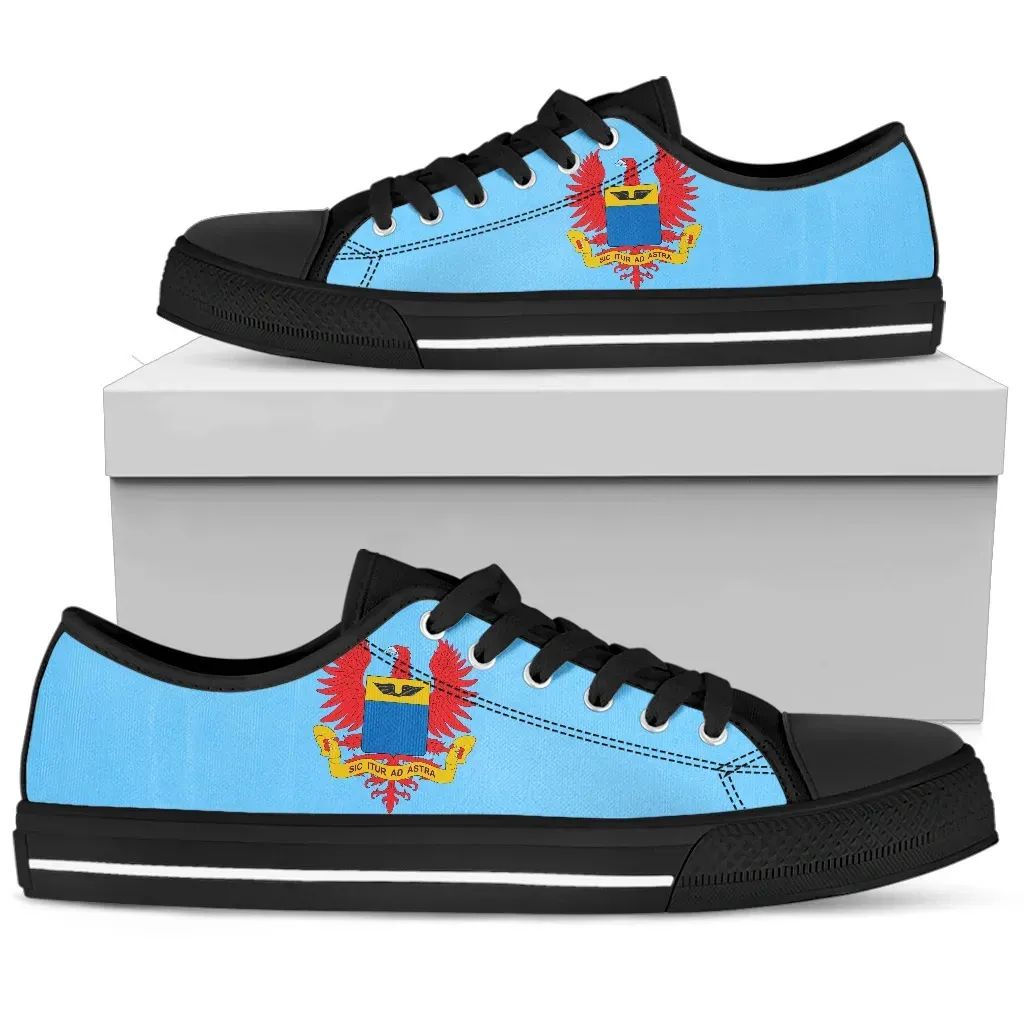 Colombia Air Force Flag (Men's/Women's) Canvas Shoe RLT7