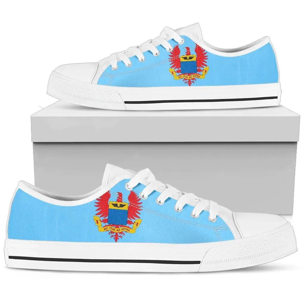 Colombia Air Force Flag (Men's/Women's) Canvas Shoe RLT7
