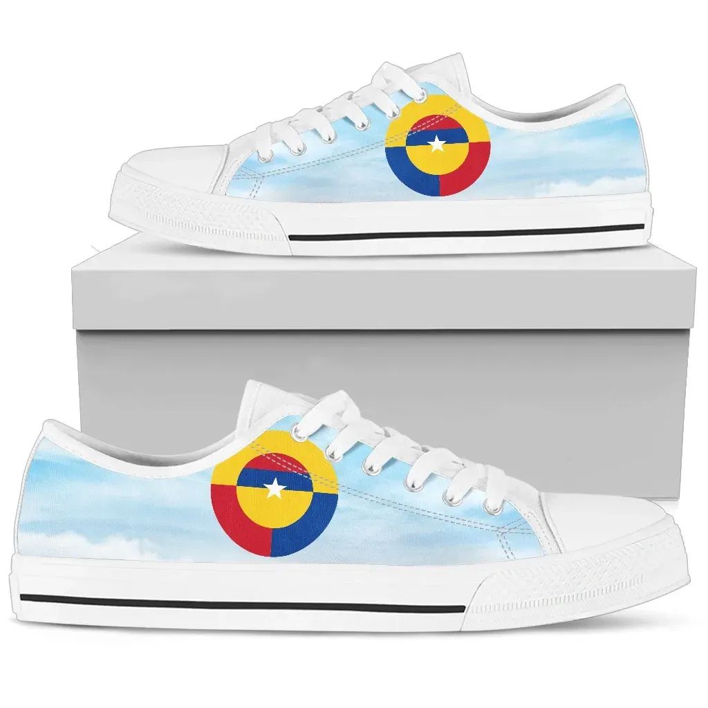 Colombia Air Force Roundel (Men's/Women's) Canvas Shoe RLT7