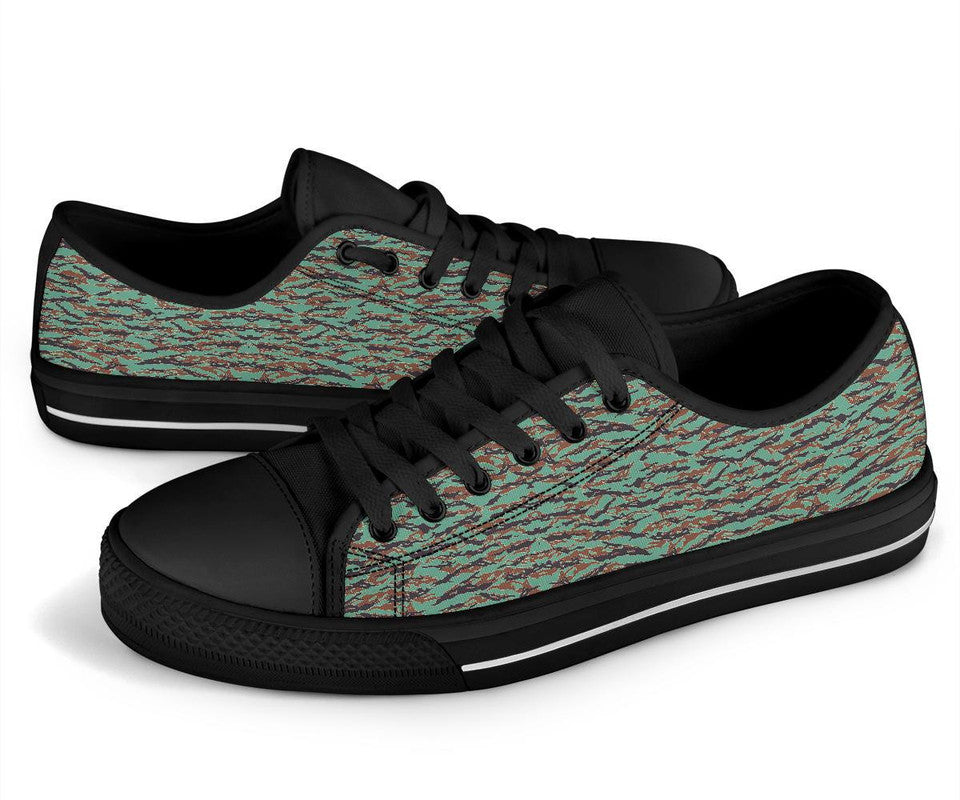 Army Guyana Tiger Stripe Camouflage Seamless Low Top Shoe RLT8