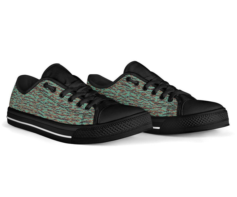 Army Guyana Tiger Stripe Camouflage Seamless Low Top Shoe RLT8
