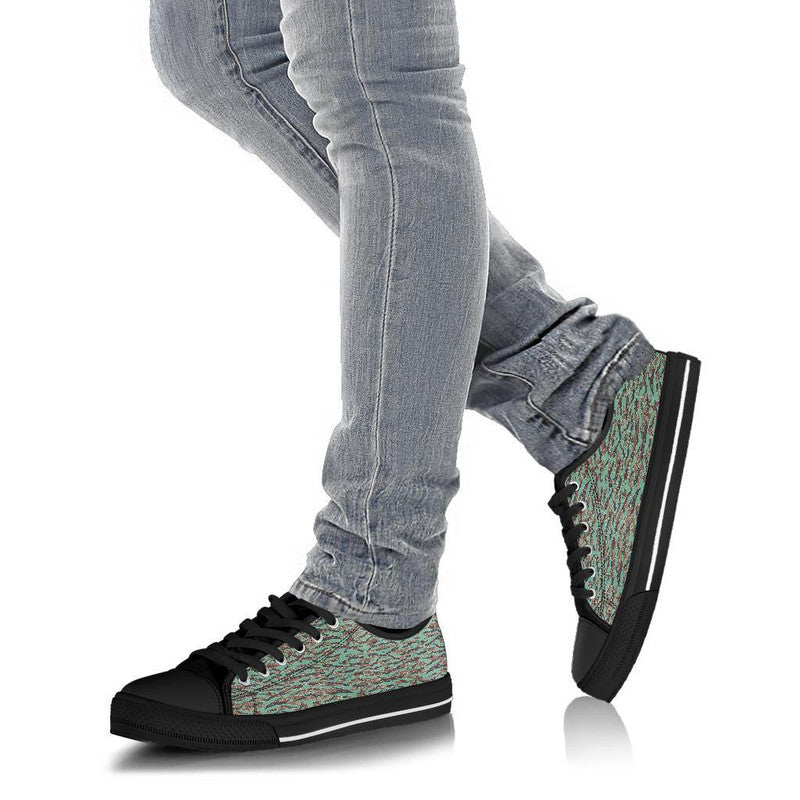 Army Guyana Tiger Stripe Camouflage Seamless Low Top Shoe RLT8